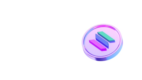 Solana coin illustration